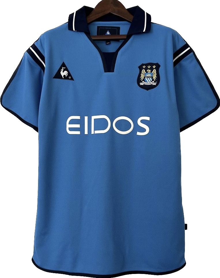 Manchester City Retro Home Jersey 2001/02