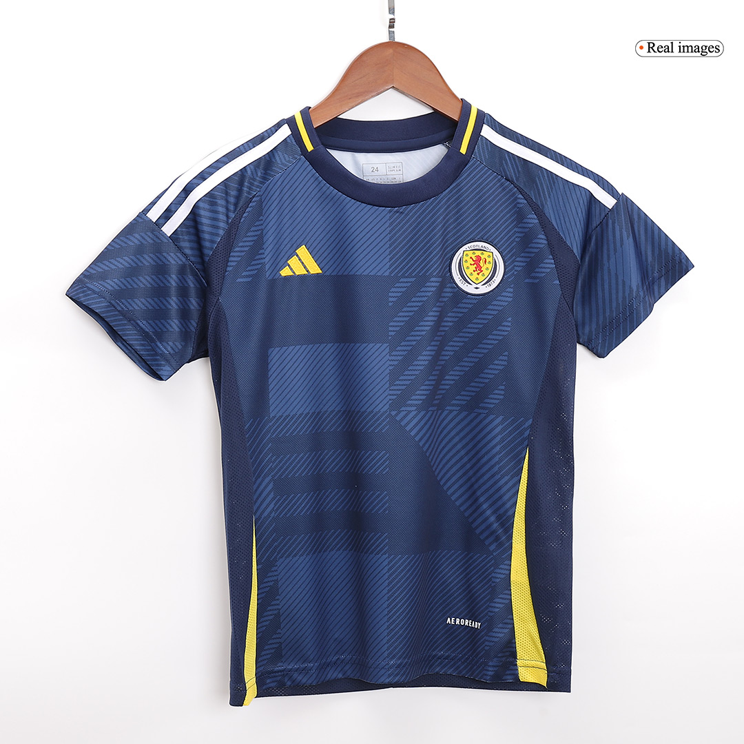 Kids Scotland Home Kit Euro 2024 Youth Apparels