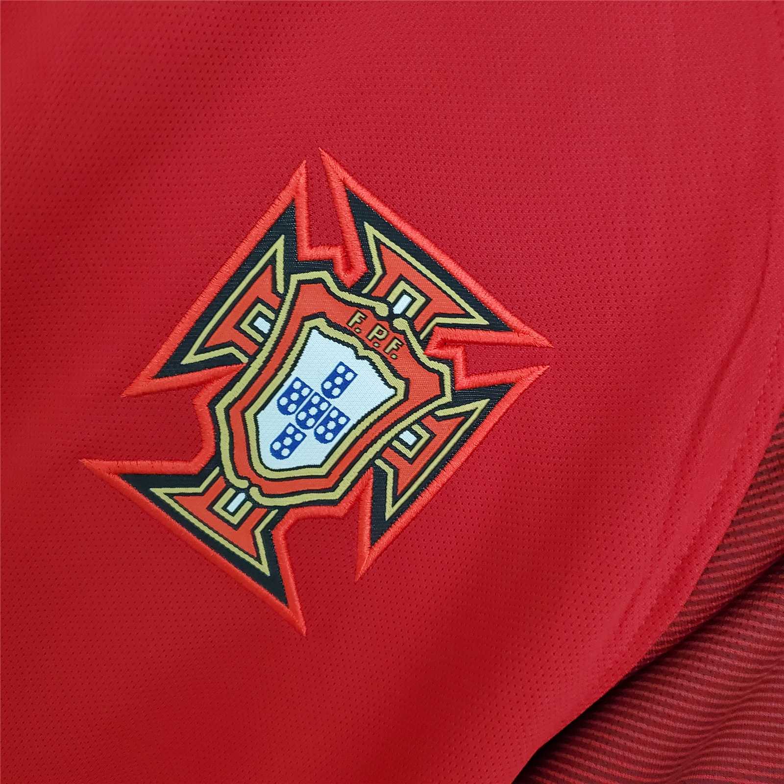 Portugal Retro Jersey Home Euro Cup 2016