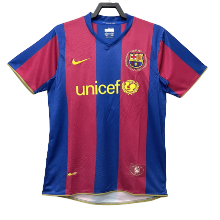 Barcelona Retro Jersey 50-Years Anniversary 2007/08