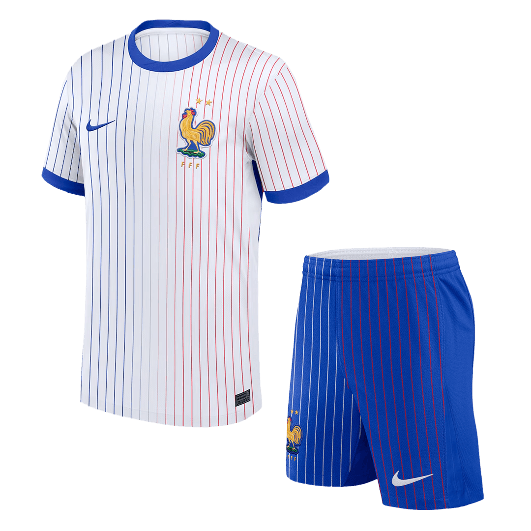 France Away Kit(Jersey+Shorts) Euro 2024