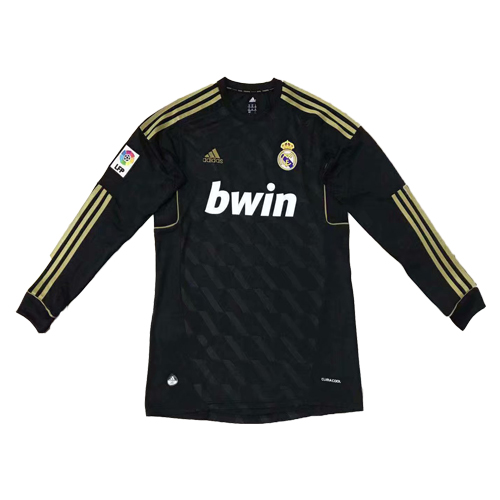 Real Madrid Retro Jersey Away Long Sleeve 2011/12