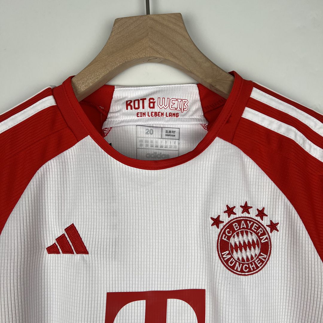 Kids Bayern Munich Home Jersey Kit 2023/24