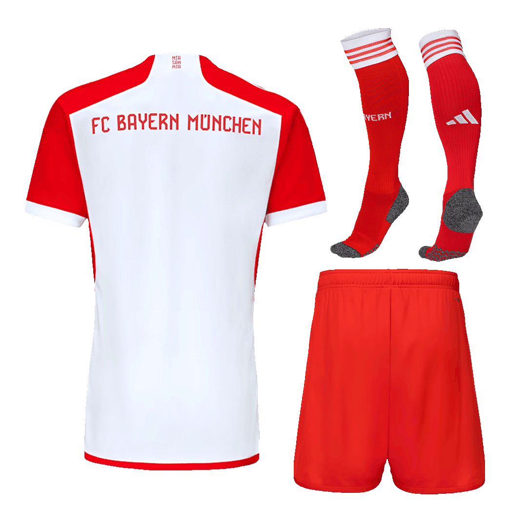Bayern Munich Home Whole Kit(Jersey+Shorts+Socks) 2023/24