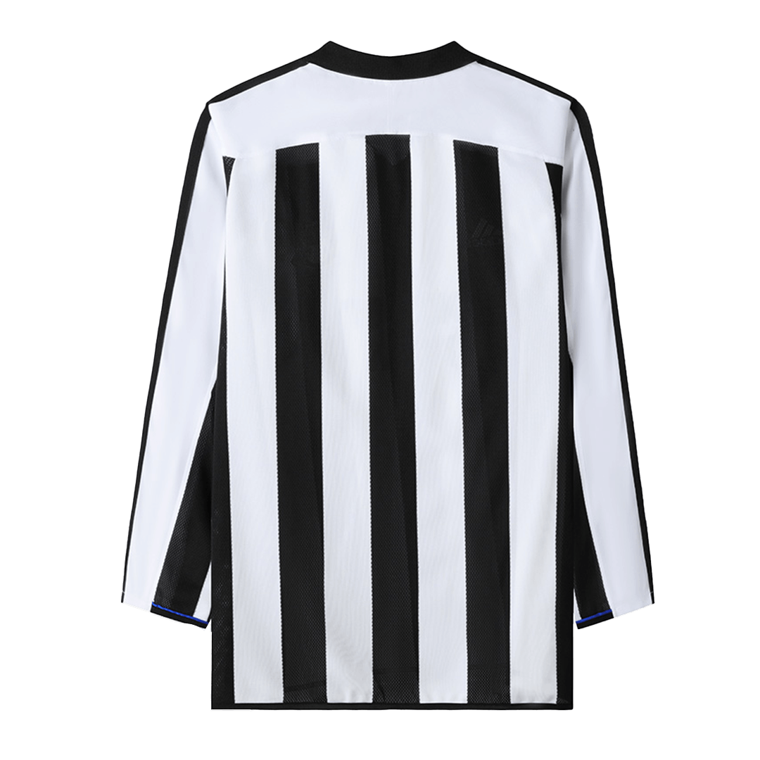 Newcastle Retro Long Sleeve Jersey Home 2003/04