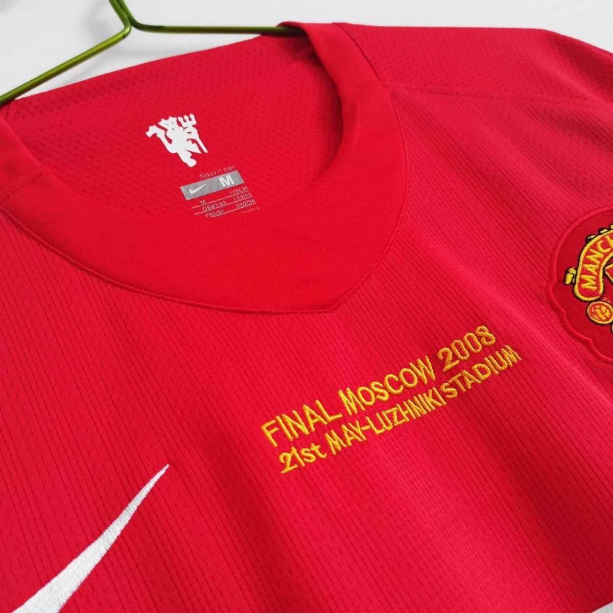 Manchester United Retro Long Sleeve Jersey UCL Final Home 2007/08