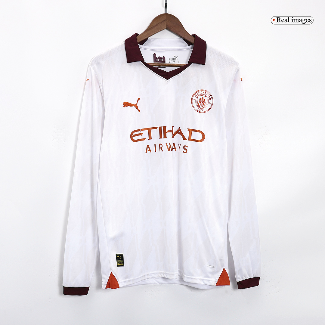 Manchester City Away Long Sleeve Jersey 2023/24