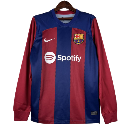 Barcelona Home Long Sleeve Jersey 2023/24
