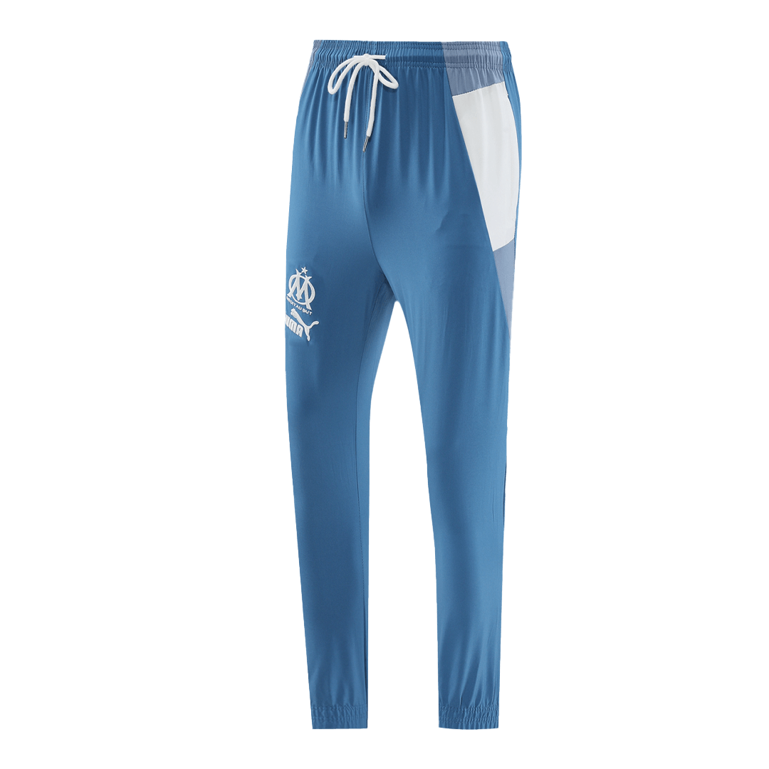 Marseille Hoodie Training Kit (Jacket+Pants) Blue 2023/24