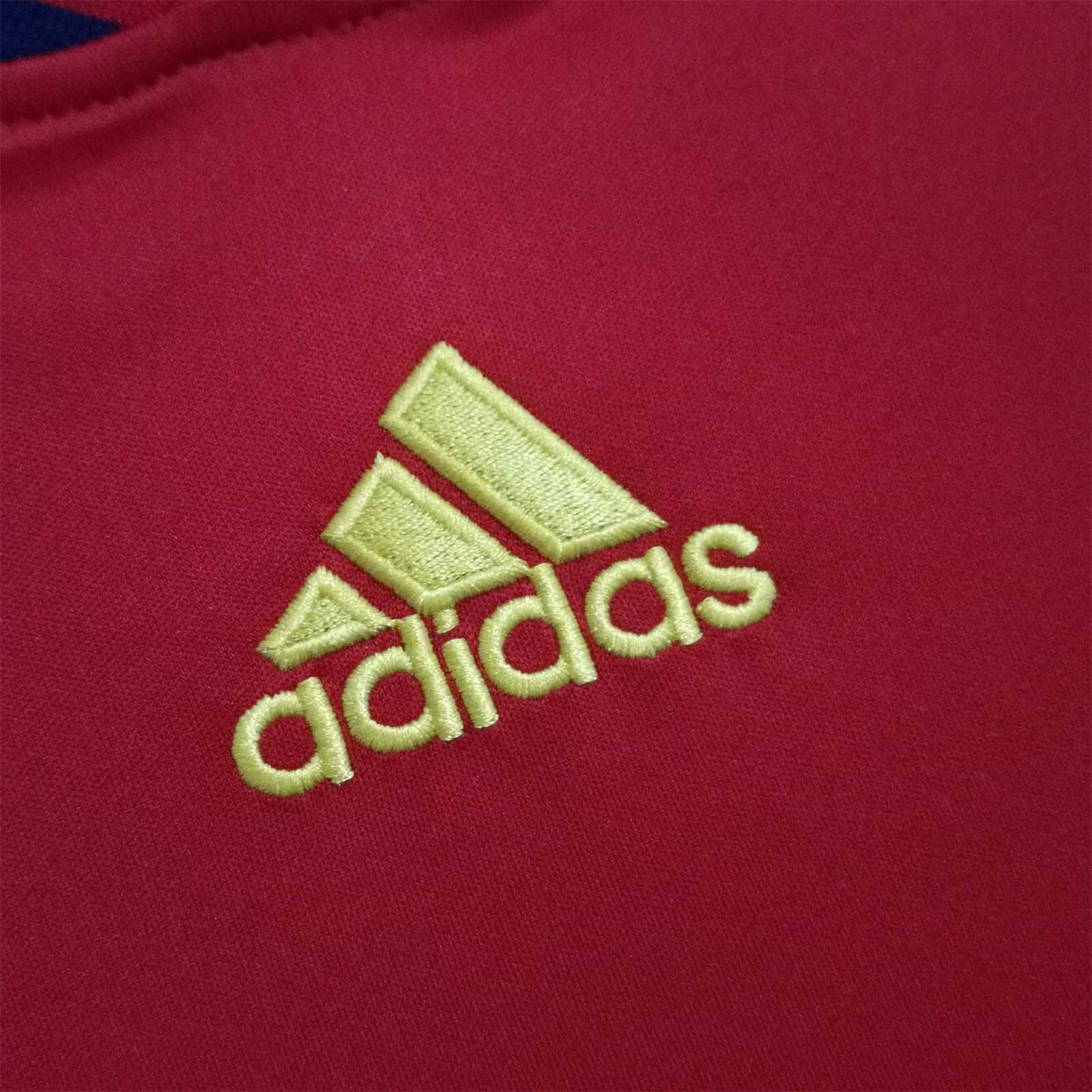 Spain Retro Jersey Home World Cup 2010