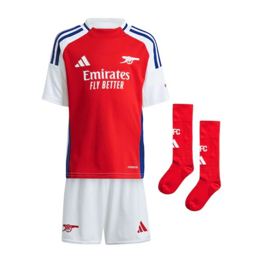 Kids Arsenal Home Jersey Kits(Jersey+Shorts+Socks) 2024/25
