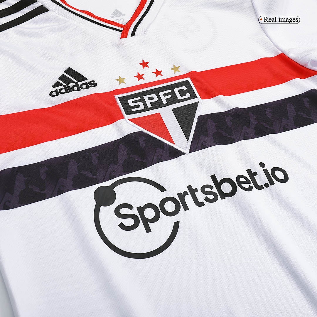 Sao Paulo FC Kids Jersey Home Kit(Jersey+Shorts) 2022/23