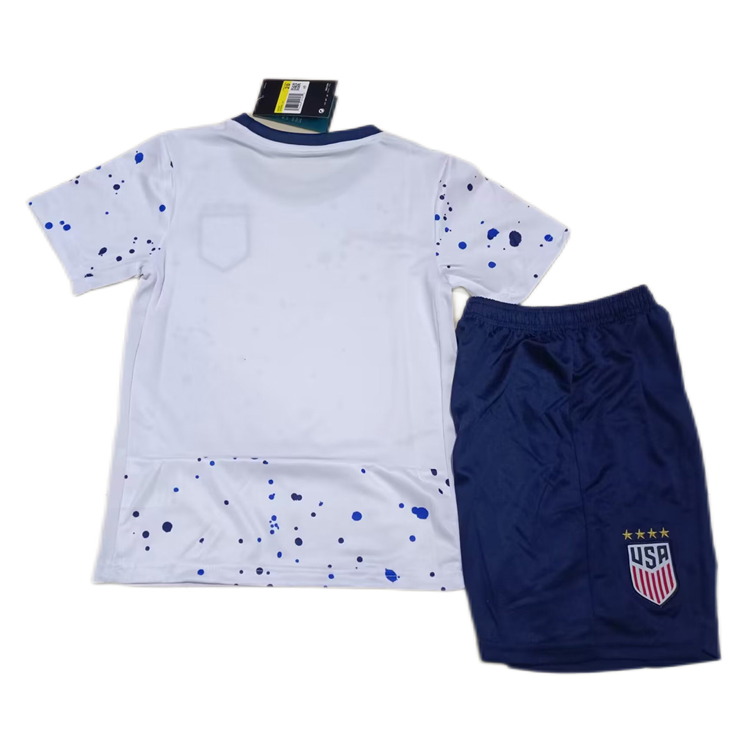 Kids USA Home Jersey Kit Women's World Cup 2023