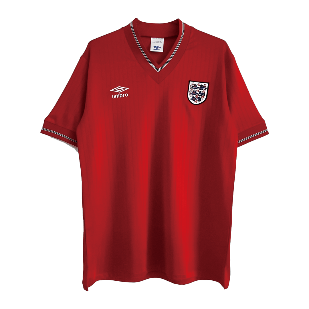 England Retro Soccer Jersey Away Replica 1984/87