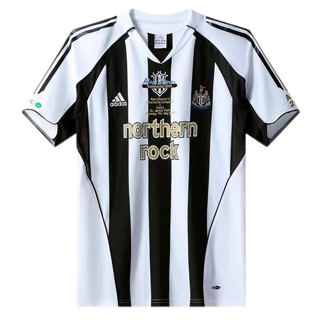 Newcastle Retro Jersey 'Alan Shearer's Testimonial' Home 2006