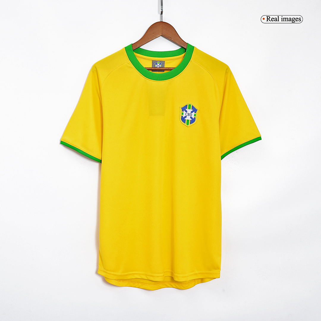 Brazil Retro Jersey Home World Cup 1970 