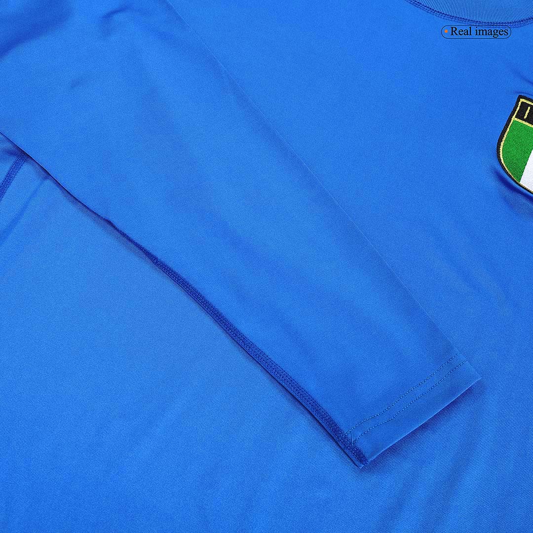 Italy Retro Home Long Sleeve Jersey 2000