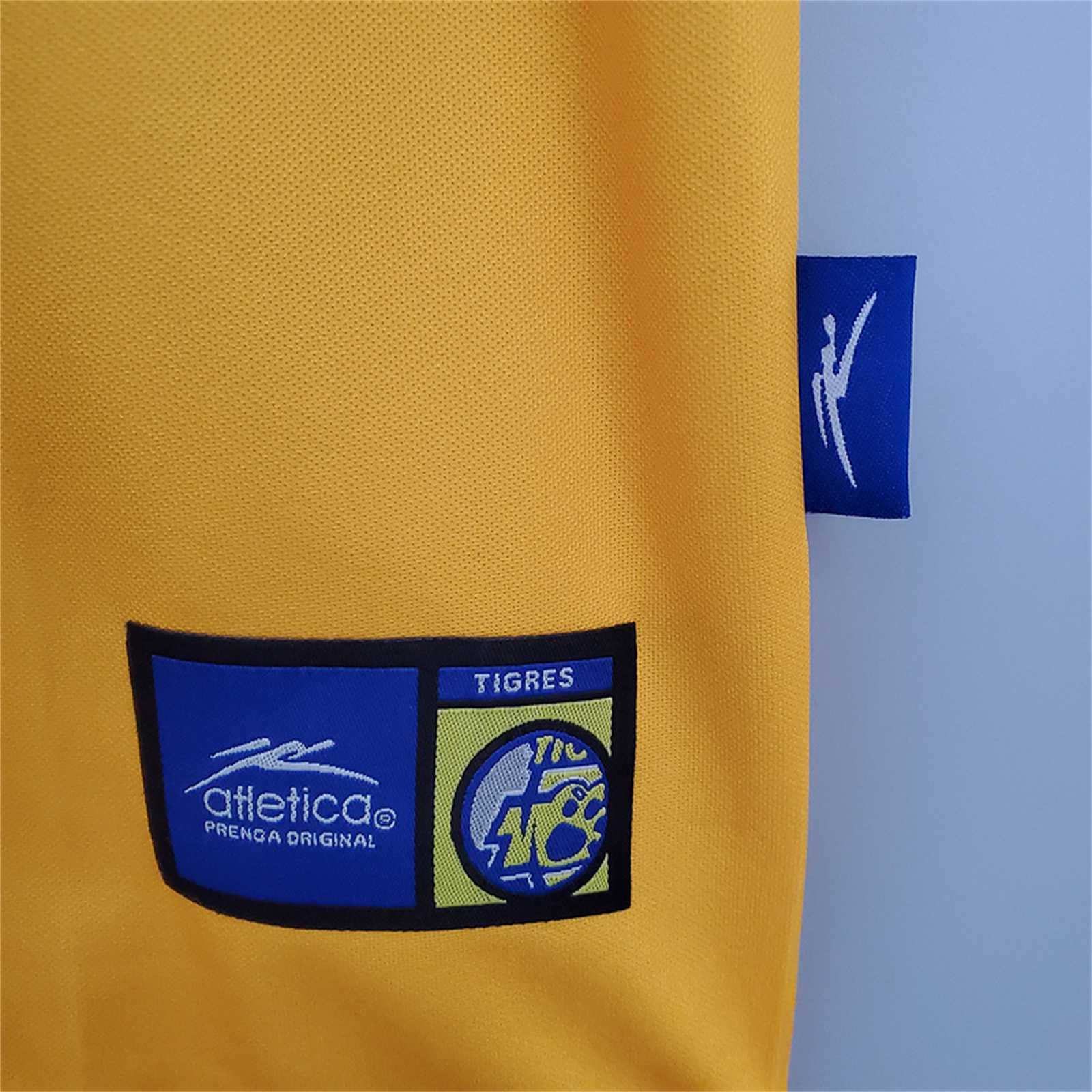 Tigres UANL Retro Jersey Home 2001/02