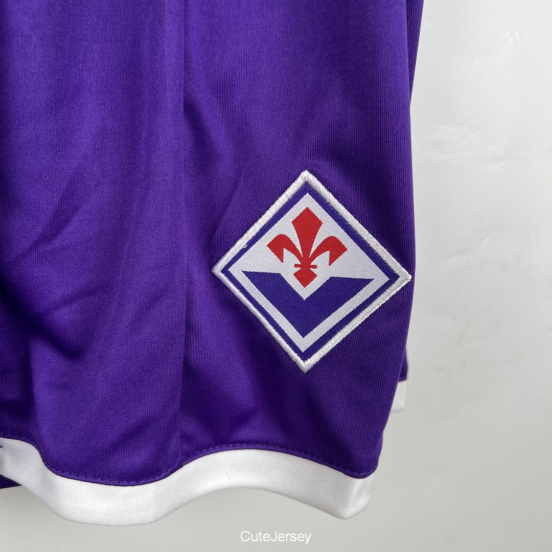 Kids Fiorentina Home Kit Jersey+Short 2023/24