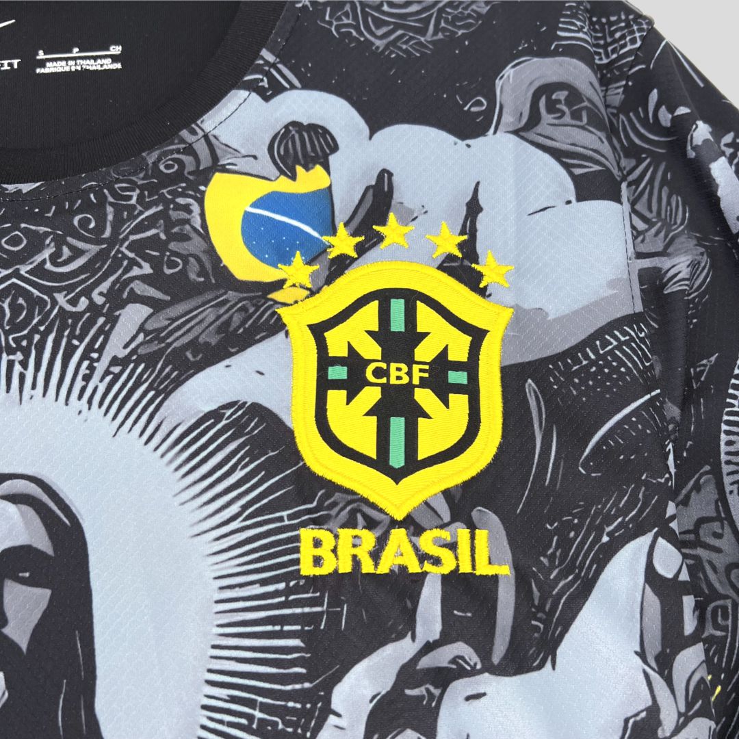 Brazil Christ the Redeemer Special Edition Soccer Jersey 2024