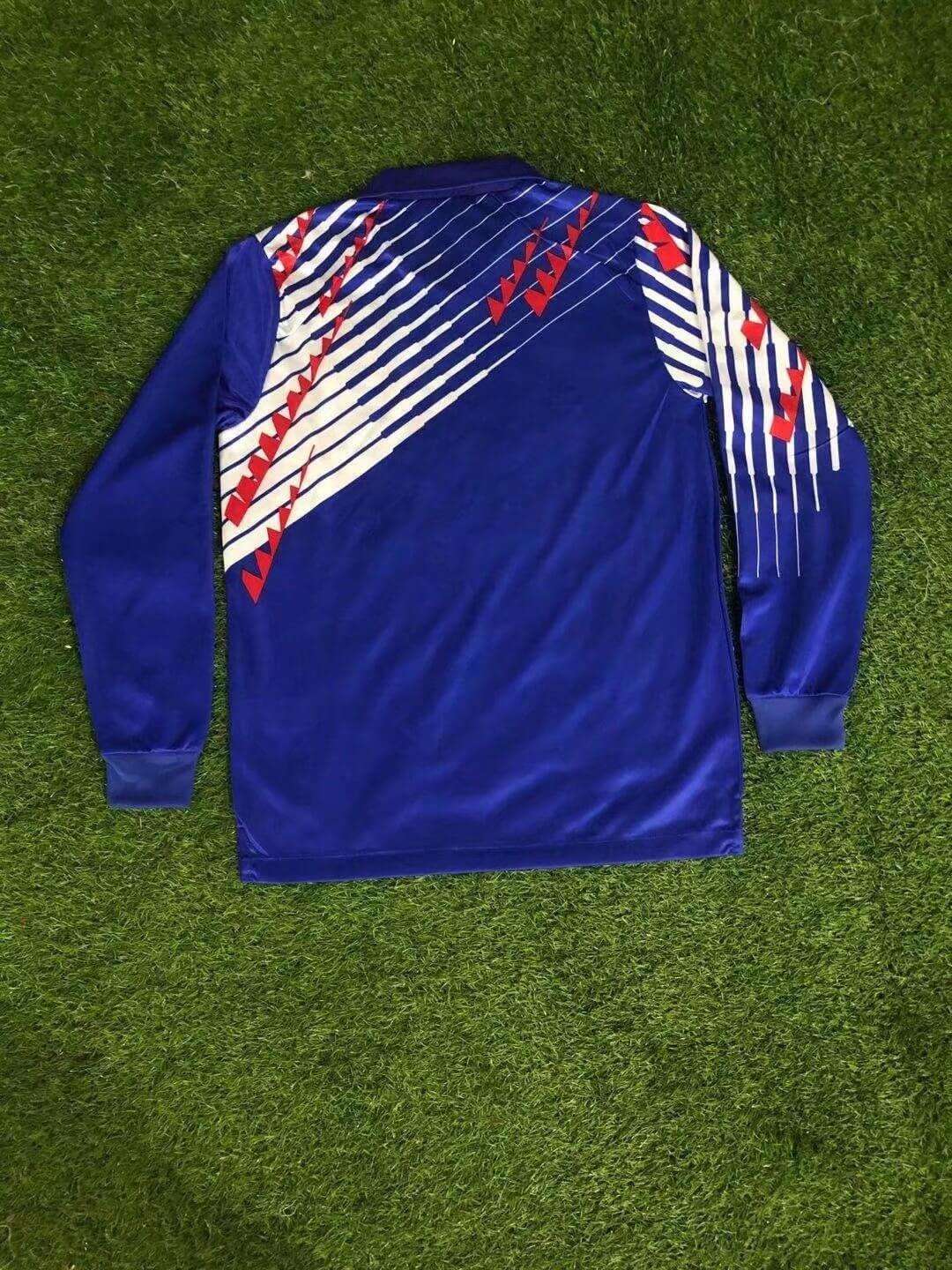 Japan Retro Long Sleeve Soccer Jersey Home World Cup 1994