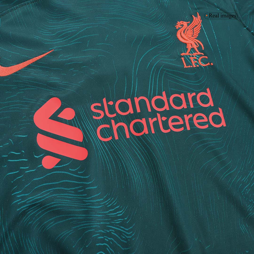 Liverpool Soccer Jersey Third Away Replica 2022/23
