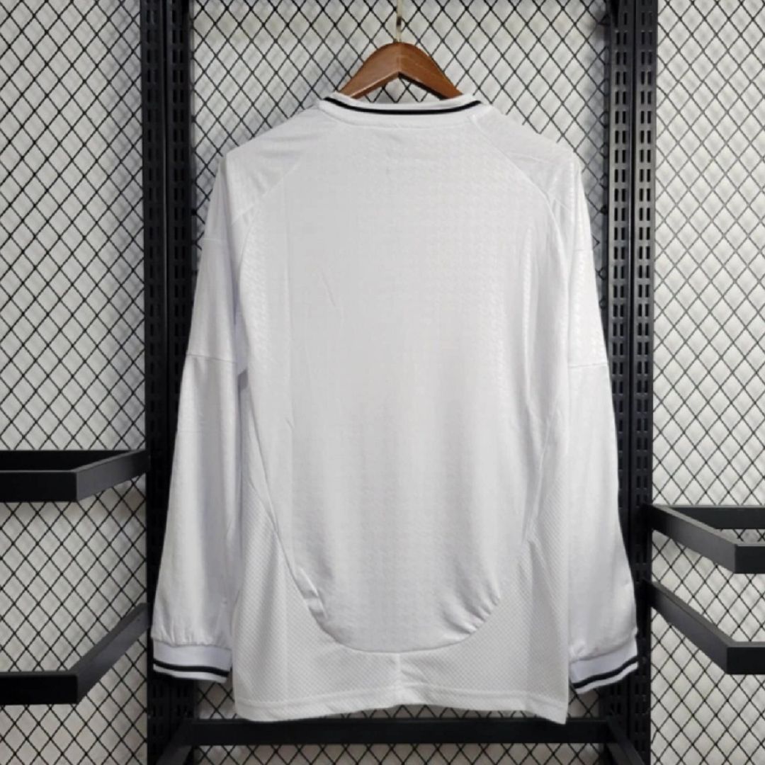 Real Madrid Home Long Sleeve Replica Jersey 2024/25