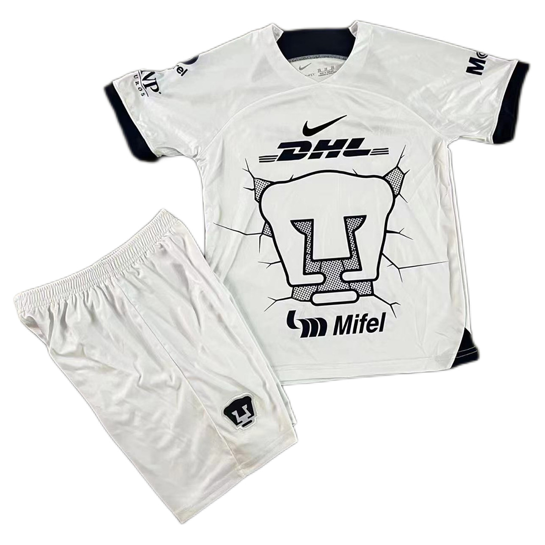 Kids Pumas UNAM Home Kit Jersey+Shorts 2023/24