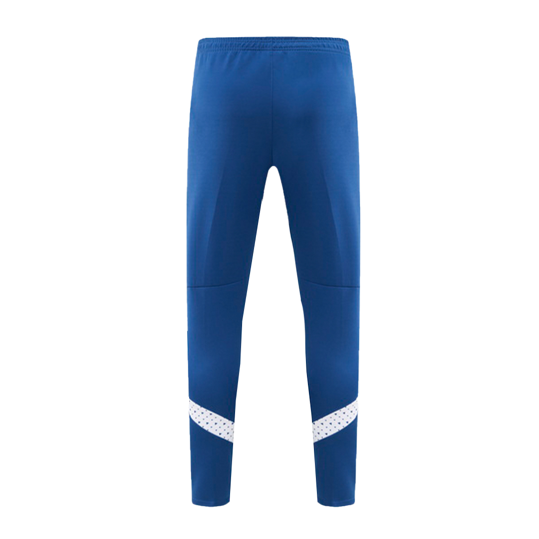 Marseille Zipper Sweatshirt Kit(Top+Pants) Blue 2023/24