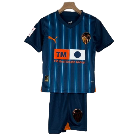 Kids Valencia Away Kit Jersey+Shorts 2023/24