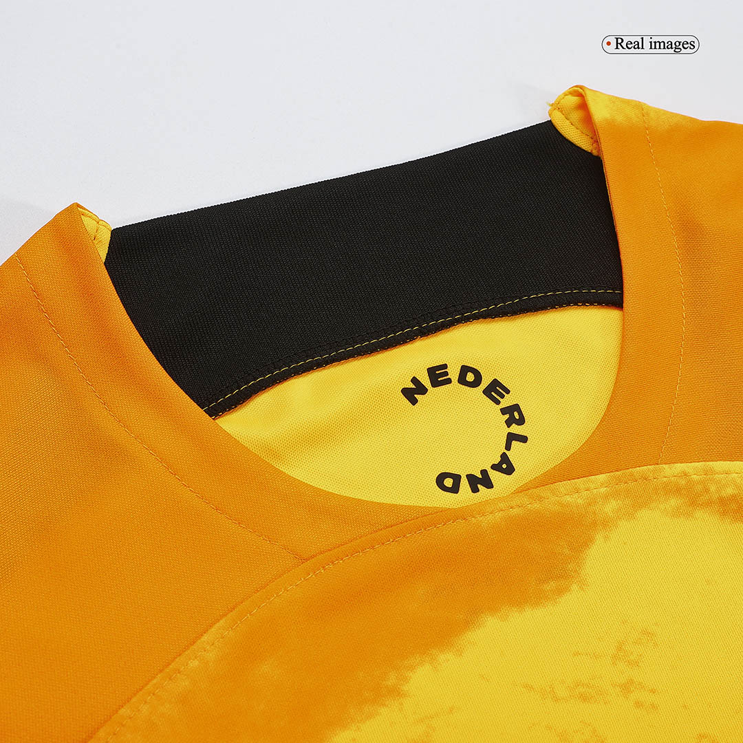 Netherlands Soccer Jersey Home Replica World Cup 2022