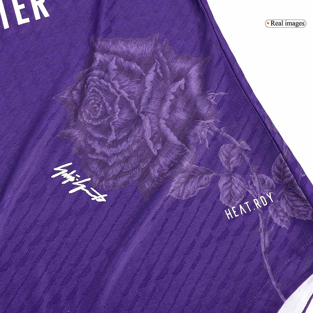 Real Madrid Y-3 Fourth Jersey Purple Player Version 2023/24