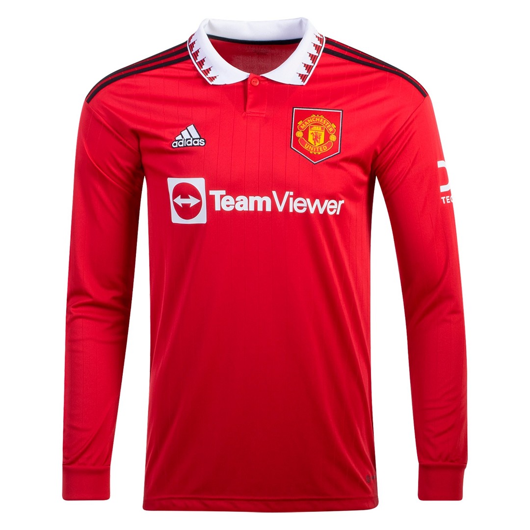 Manchester United Jersey Home Long Sleeve 2022/23