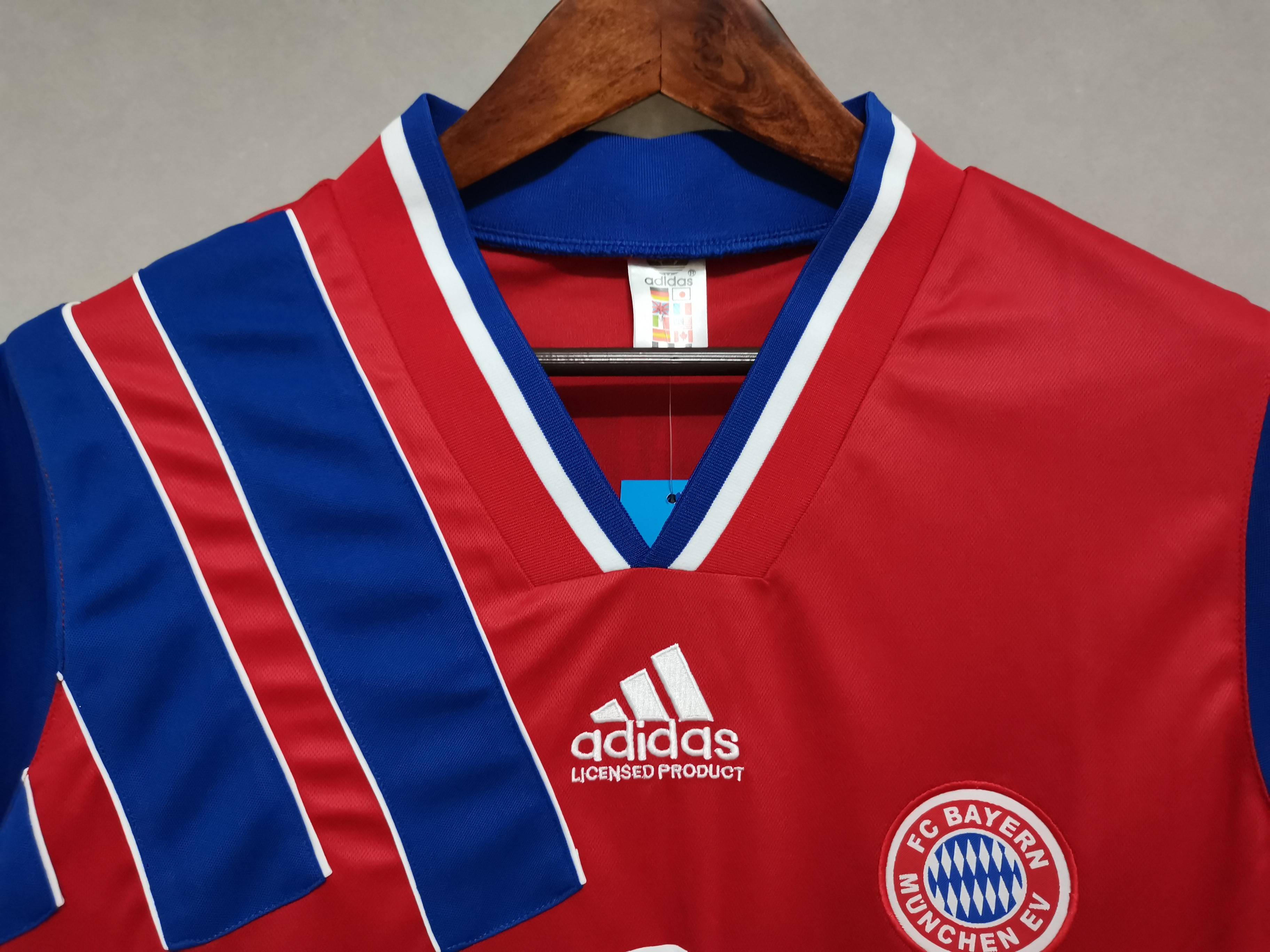 Bayern Munich Retro Jersey Home 1993/95