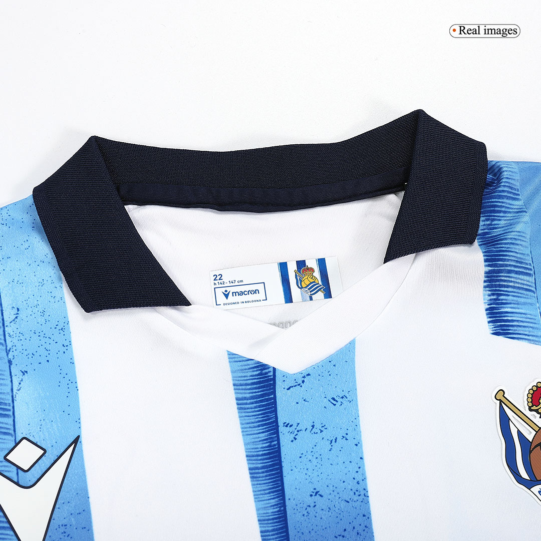 Kids Real Sociedad Home Kit Jersey+Shorts 2023/24