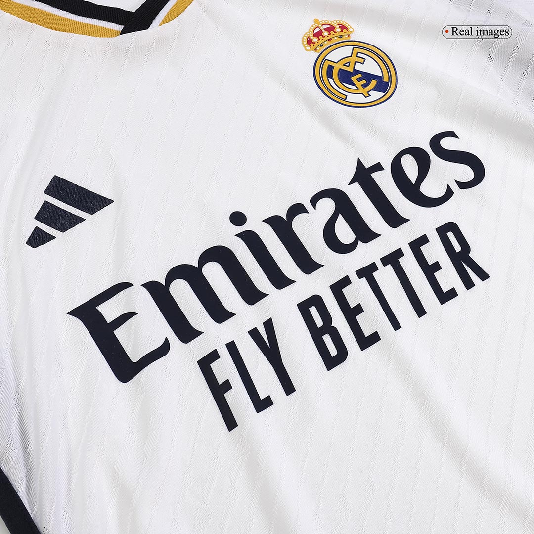 Real Madrid Home Long Sleeve Jersey Player Version 2023/24
