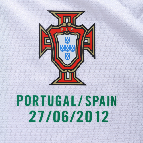 Portugal Ronaldo #7 Retro Jersey Away Replica Euro Cup 2012