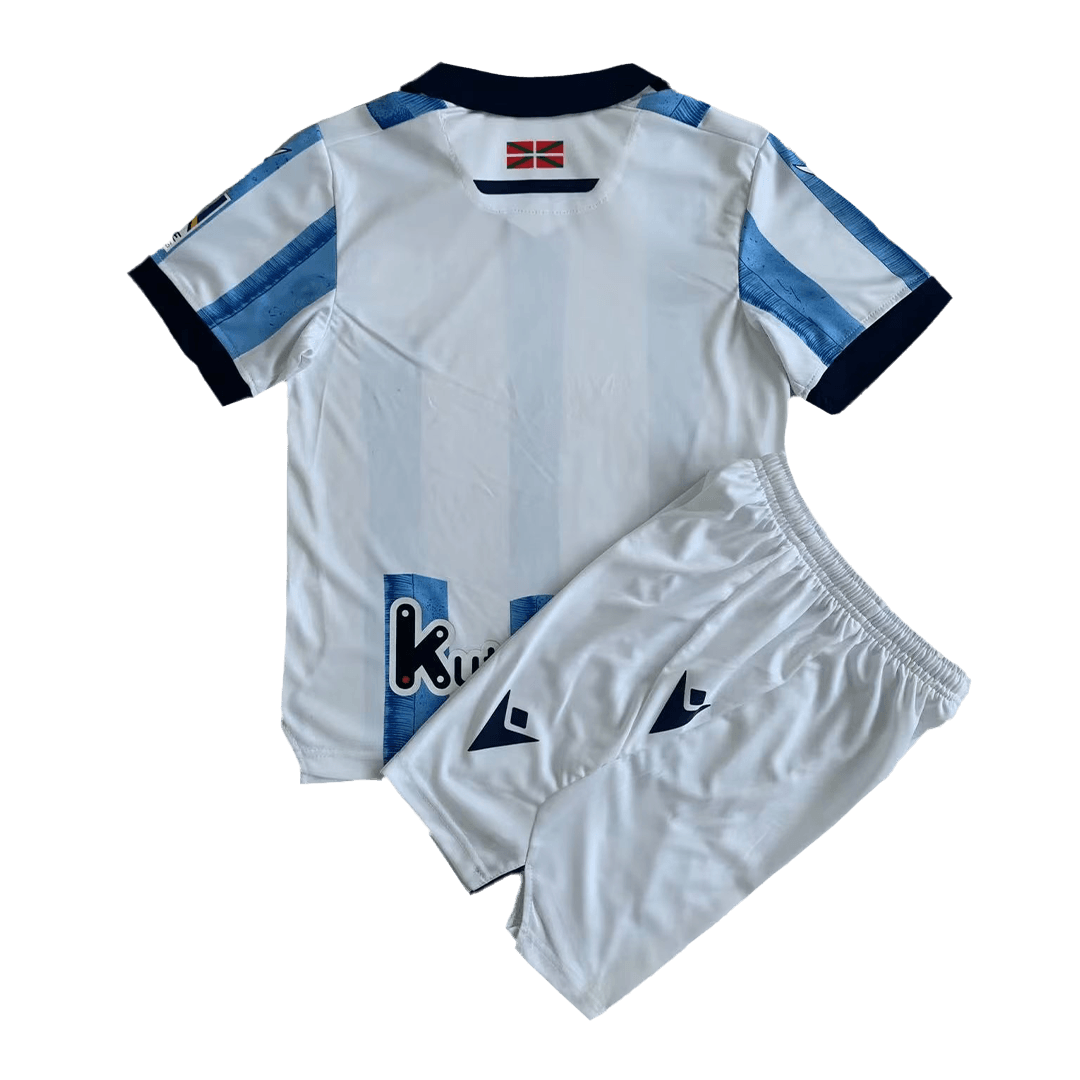 Kids Real Sociedad Home Kit Jersey+Shorts 2023/24
