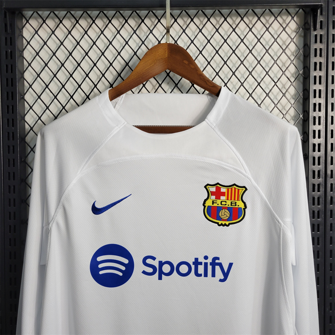 Barcelona Away Long Sleeve Jersey 2023/24