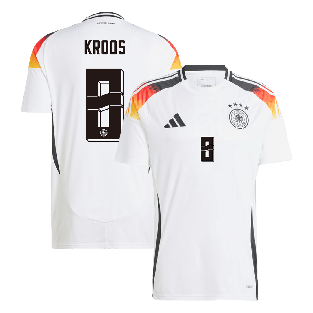 Germany Home KROOS #8 MUSIALA #10 HAVERTZ #7 WIRTZ #17 Jersey EURO 2024