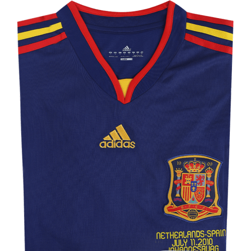 Spain Retro Jersey Away World Cup Final 2010