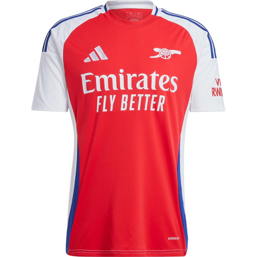 Arsenal Home HAVERTZ #29 SAKA #7 ØDEGAARD #8 RICE #41 Soccer Jersey 2024/25