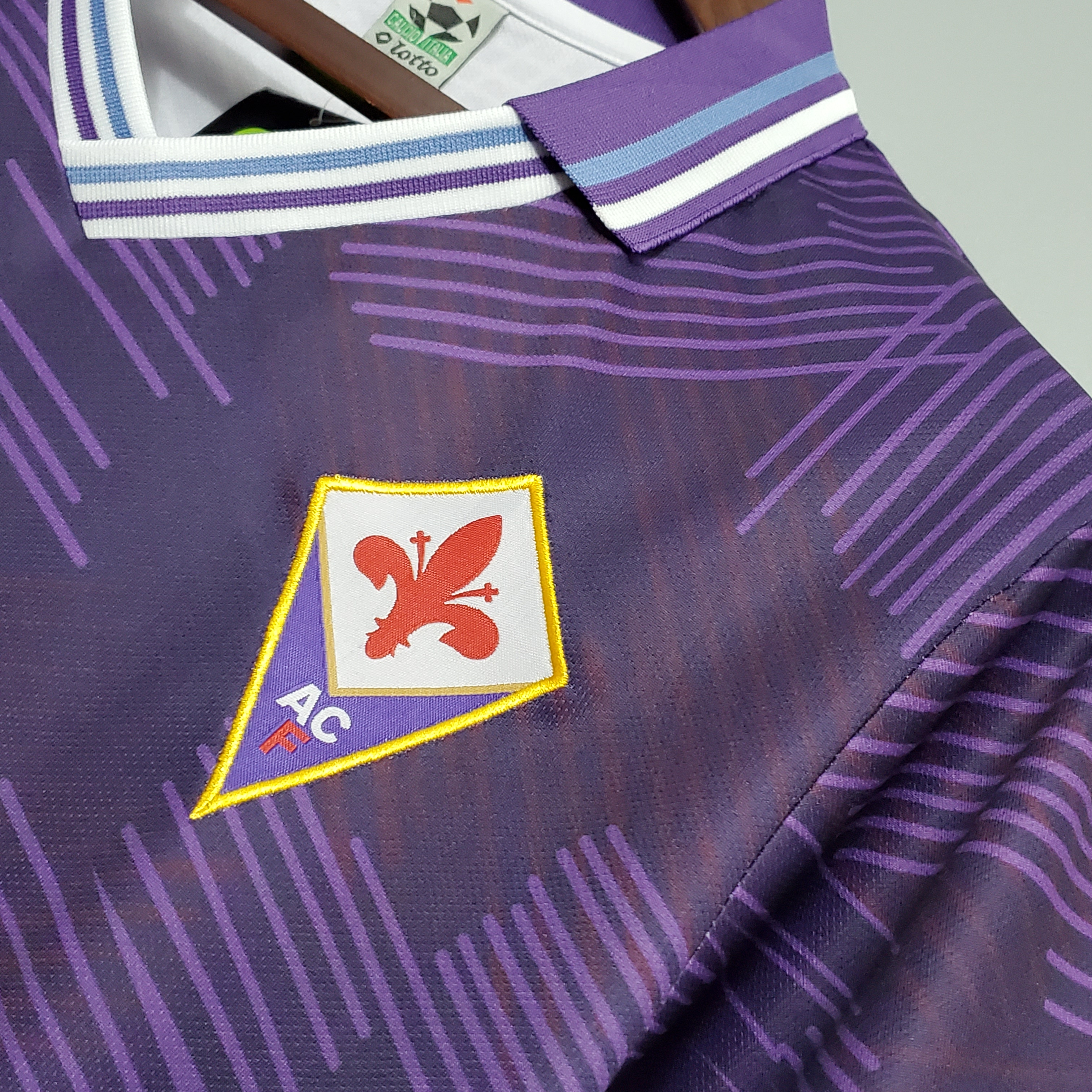 Fiorentina Retro Jersey Home 1992/93