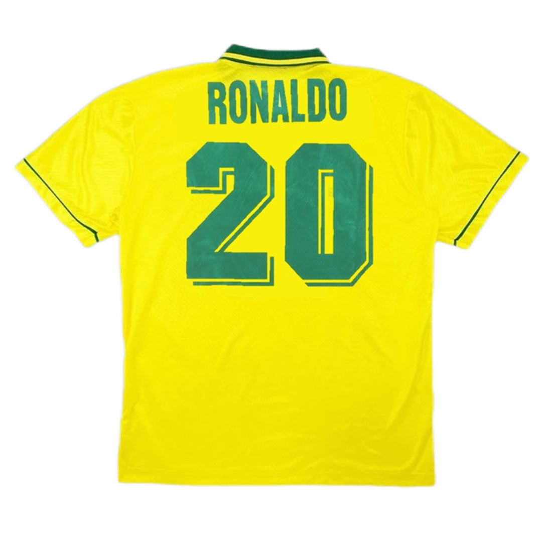 Brazil Retro Jersey Home World Cup 1994 