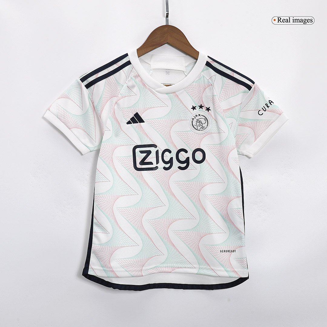 Kids Ajax Away Jersey Kit 2023/24