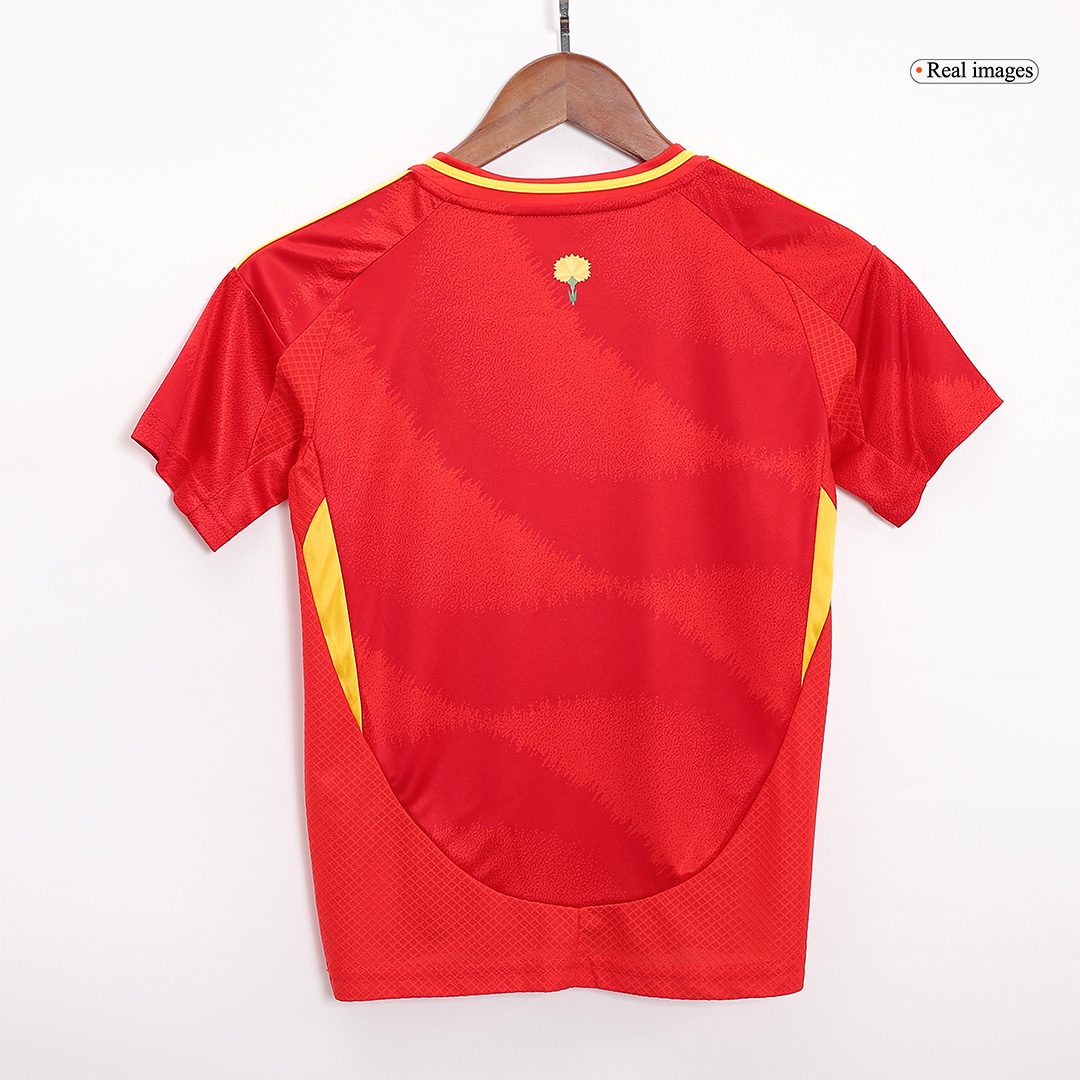 Kids Spain Home Kit EURO 2024 Youth Apparels