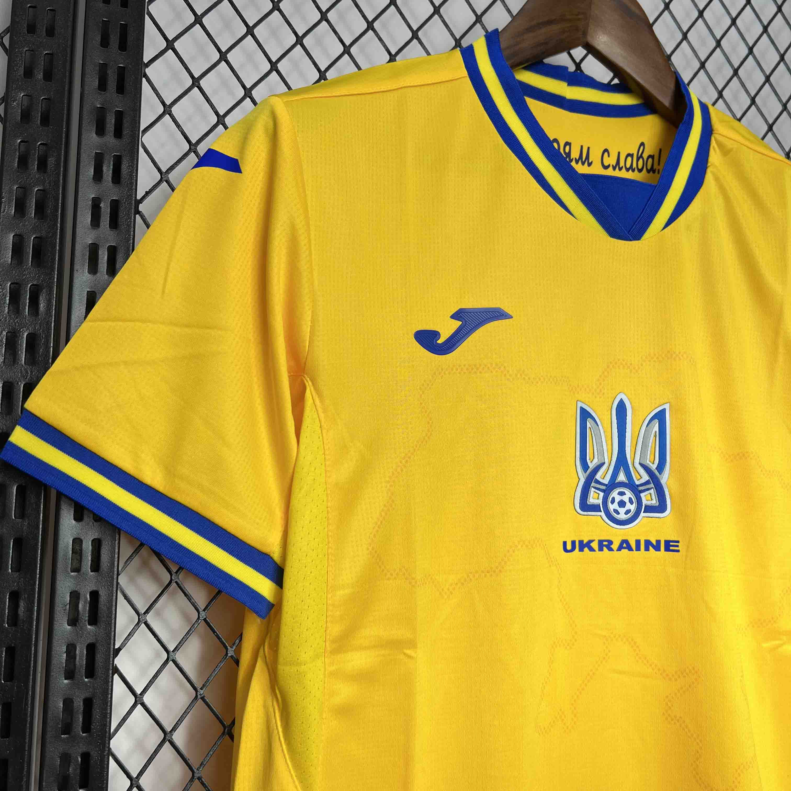 Ukraine Home Jersey Euro 2024