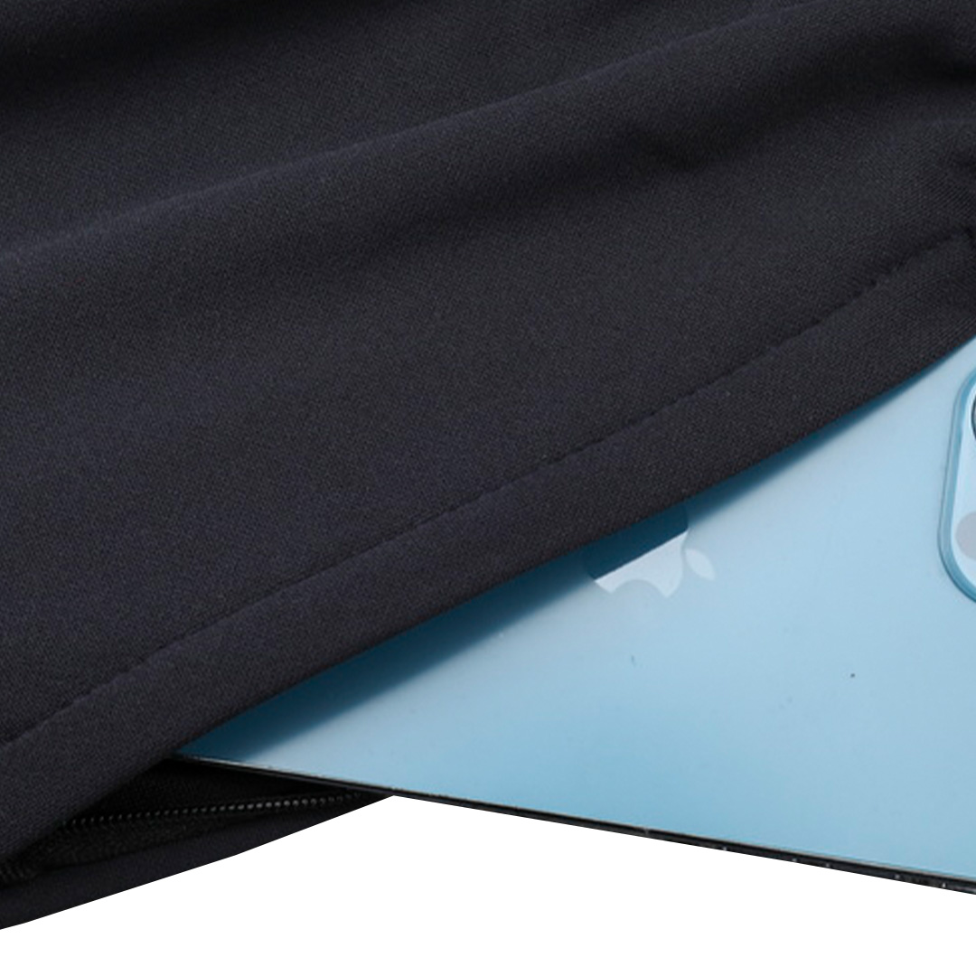 Kids Napoli Zipper Sweatshirt Kit(Top+Pants) Red 2023/24