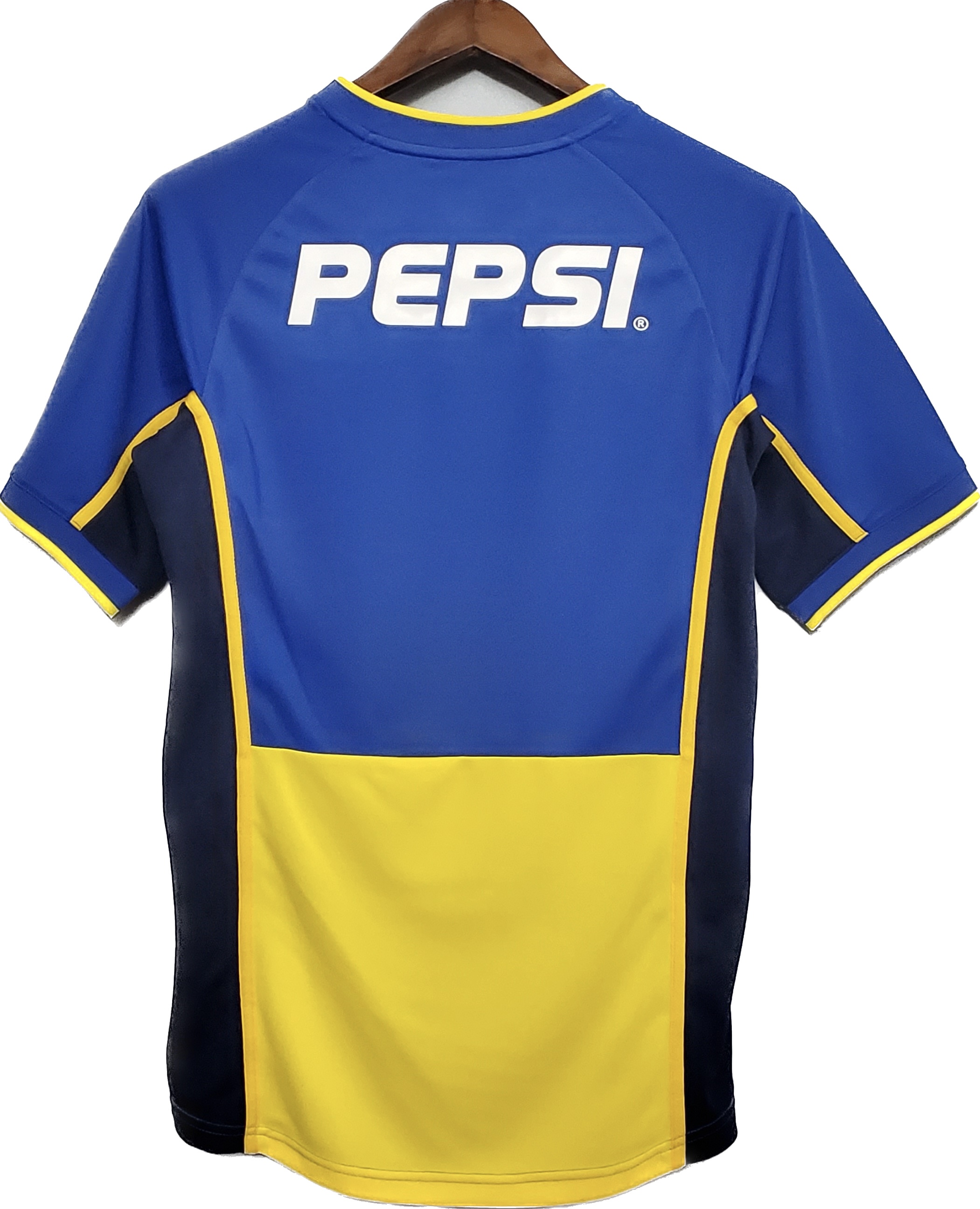 Boca Juniors Retro Jersey Home 2001/02
