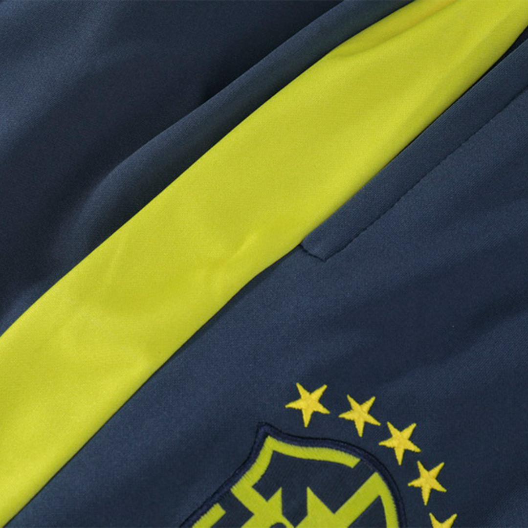 Brazil Zipper Sweatshirt Kit Top+Pants  2023